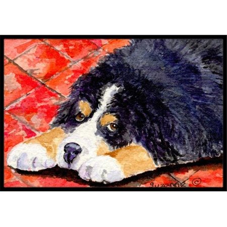 Carolines Treasures SS8842MAT Bernese Mountain Dog Indoor Outdoor Mat - 18 X 27 In.